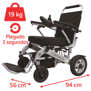 La Sorolla Mini es la silla más estrecha del mercado con solo 56 cm