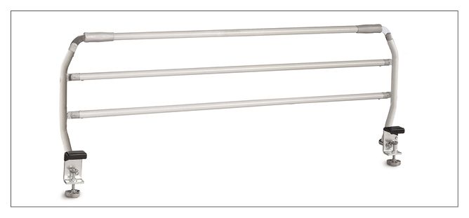 Barandilla plegable de 3 barras Milano pintada Apex para cama articulada