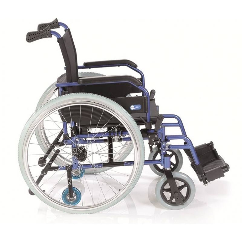 Silla de ruedas plegable de aluminio convertible - OfertasOrtopedia