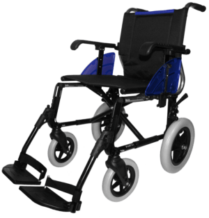 Silla de ruedas Forta Line R300 de aluminio color azul