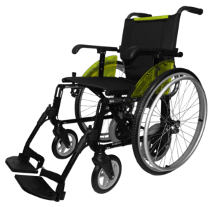 Forta Line Dúo silla de ruedas de aluminio con ruedas intercambiables Quick Release