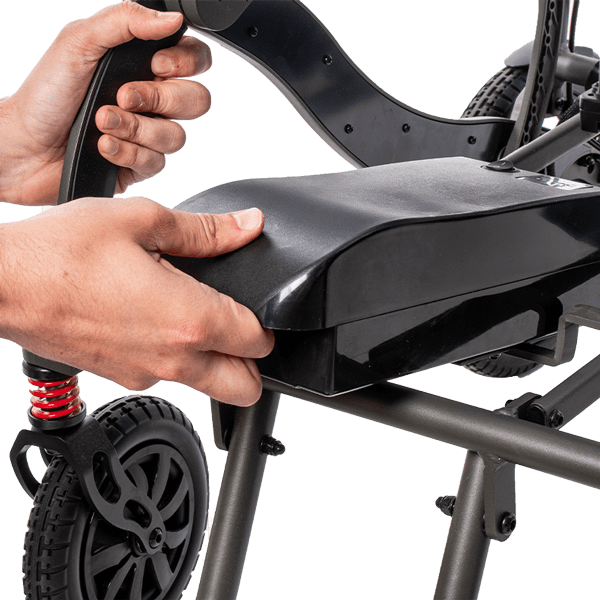 batería extraíble de litio de la silla de ruedas eléctrica Kittos Magnesium