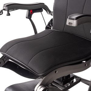 cojín ergonómico de la silla de ruedas Kittos Magnesium con base de fibra de carbono
