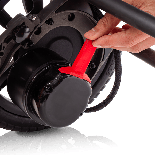 palanca de desconexión del motor de la silla de ruedas eléctrica Kittos Magnesium