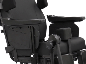Reposabrazos anatómico blando Reposabrazos ergonómico diseñado con forma anatómica que proporciona un soporte óptimo para el codo y el antebrazo. Fabricado en poliuretano de muy baja dureza, ofrece una superficie excepcionalmente blanda que reduce los puntos de presión y mejora el confort del usuario.