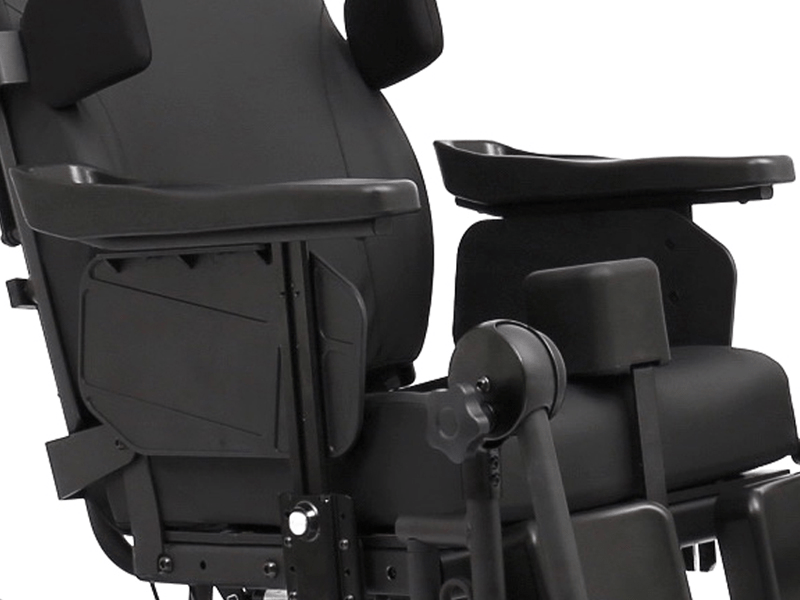 Reposabrazos anatómico blando Reposabrazos ergonómico diseñado con forma anatómica que proporciona un soporte óptimo para el codo y el antebrazo. Fabricado en poliuretano de muy baja dureza, ofrece una superficie excepcionalmente blanda que reduce los puntos de presión y mejora el confort del usuario.