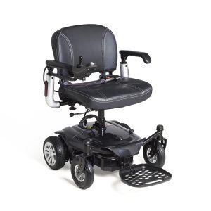 Silla eléctrica desmontable Eclipse River, compacta y ligera. Ideal para interiores, se desmonta en 3 partes (pieza máxima 15 kg) y ofrece hasta 15 km de autonomía.