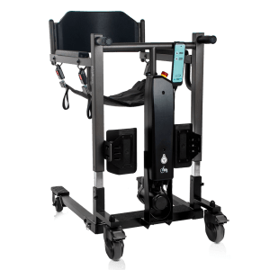 Silla-grúa de transferencia Aúpa Chair Mini eléctrica, plegable y multifuncional para cama, sofá, WC y ducha