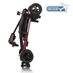 Scooter eléctrico plegable Bora-Bora certificado para volar, plegado compacto tipo maleta