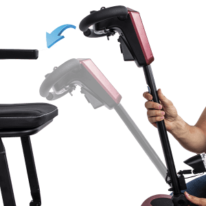 Mástil plegable y regulable del scooter eléctrico plegable Bora-Bora para un plegado más compacto