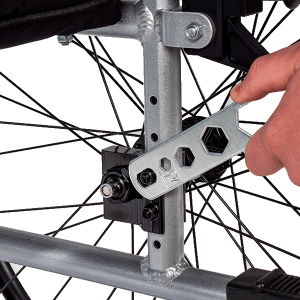 silla de ruedas aluminio ligera Capri asiento regulable en altura