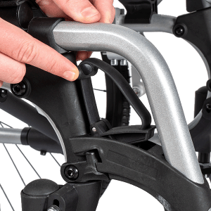 silla de ruedas aluminio ligera Capri reposapiés extraíble desmontable