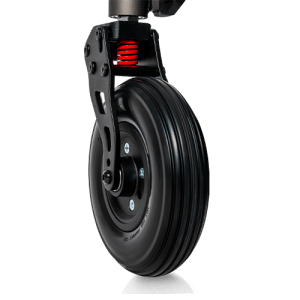 Rueda delantera con amortiguación de la silla eléctrica Kittos City Plus