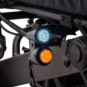 Luces LED de la silla de ruedas eléctrica plegable Kittos City Plus