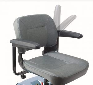 reposabrazos abatibles scooter eléctrico I Nano