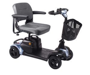 scooter eléctrico I Nano con asiento y cesta delantera