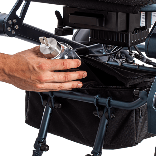 Bolsa de almacenamiento inferior de la silla de ruedas eléctrica iVolta