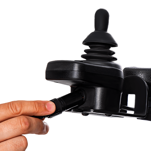 Toma de carga del joystick de la silla de ruedas eléctrica iVolta