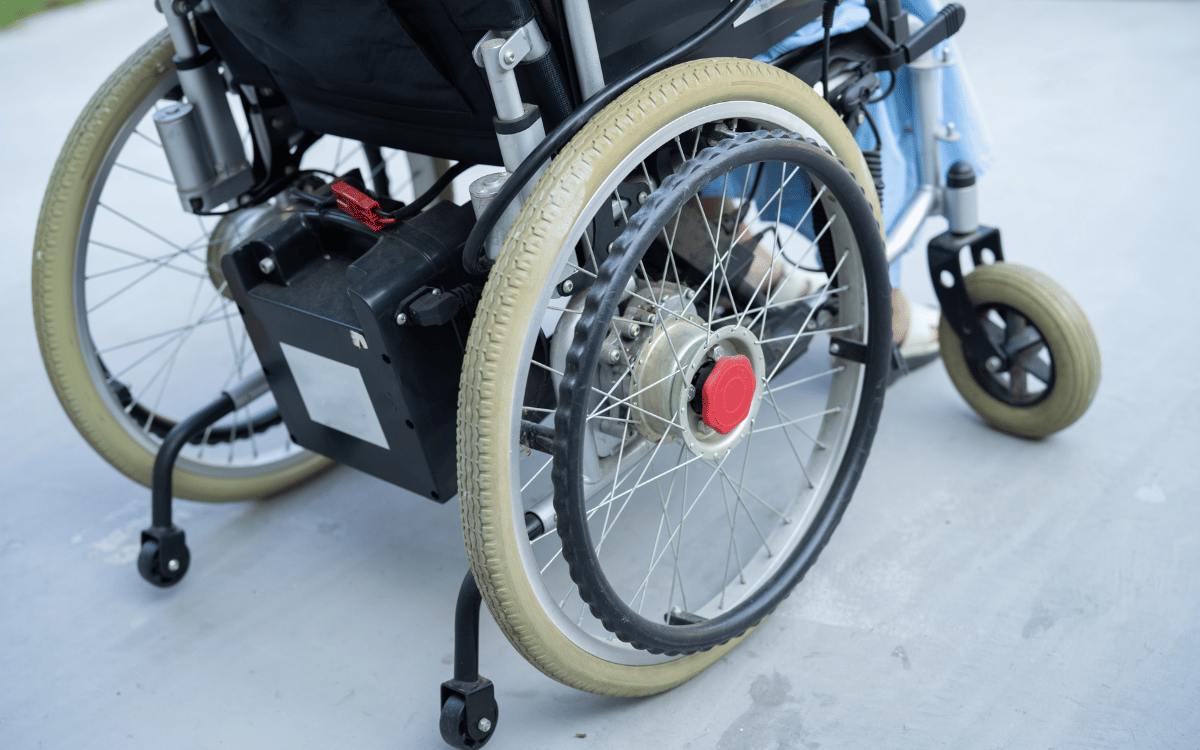 silla eléctrica plegable compacta para transporte