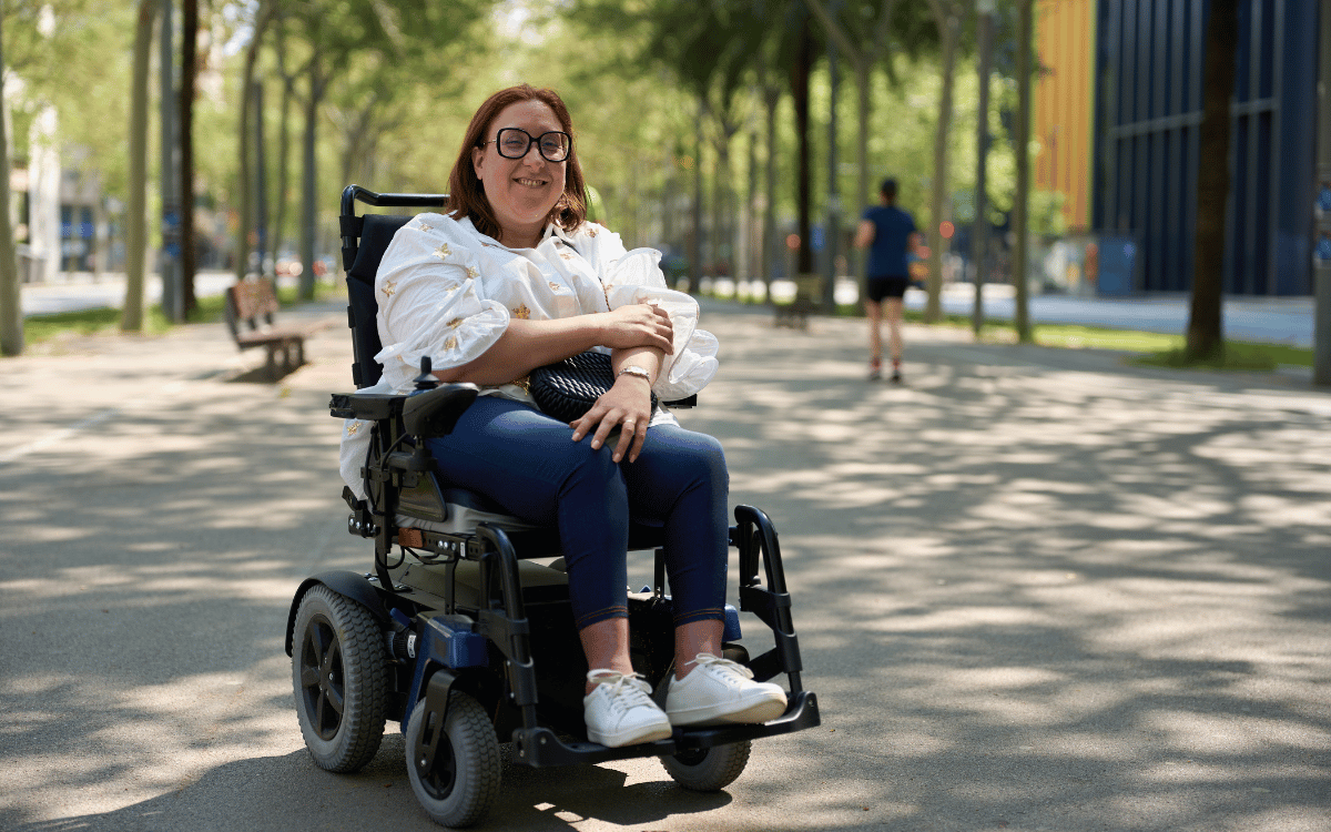 silla de ruedas eléctrica plegable ultraligera de fibra de carbono