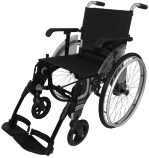 Silla de ruedas Forta Basic R600 de aluminio autopropulsable con ruedas de 600 mm