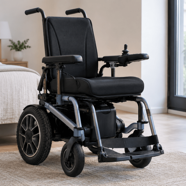 Silla de ruedas eléctrica con motores brushless