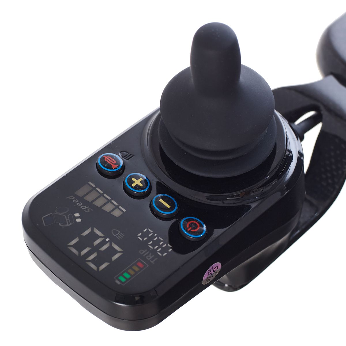 Joystick digital de la silla eléctrica R820 con pantalla e indicador de batería